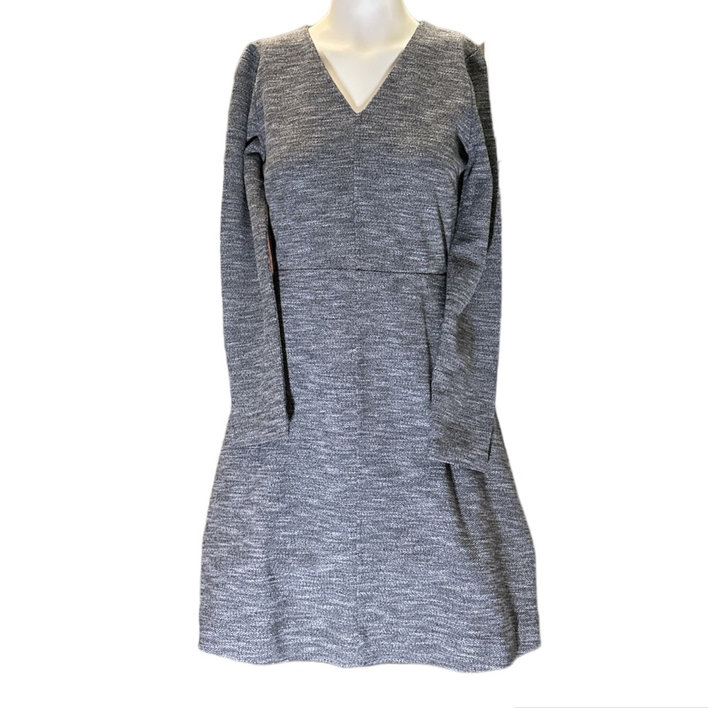 Madewell Gray Long Sleeve Dress